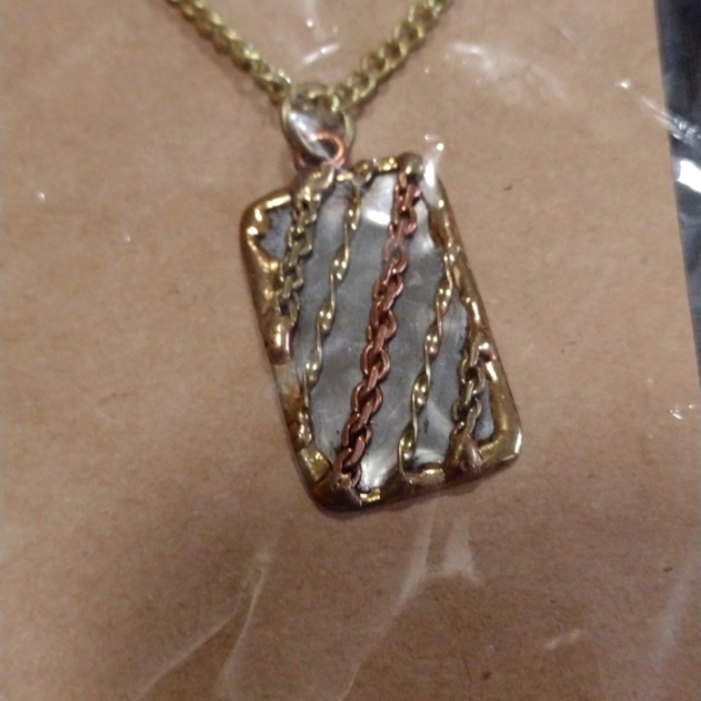 New Anju Mixed Metal Necklace